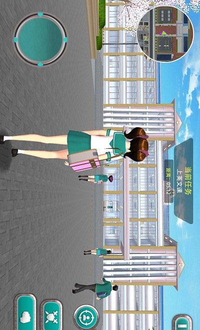 樱花校园少女世界截图1