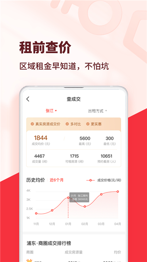 巴乐兔租房app截图5