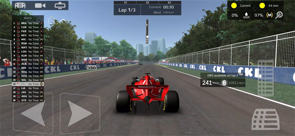 真实方程式赛车模拟截图2