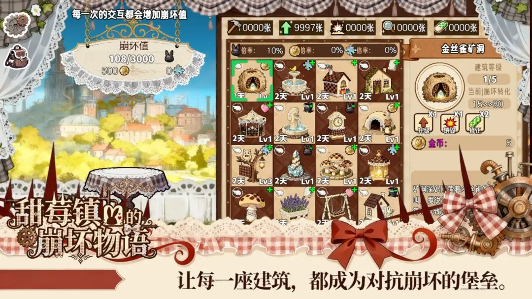 甜莓镇的崩坏物语截图2