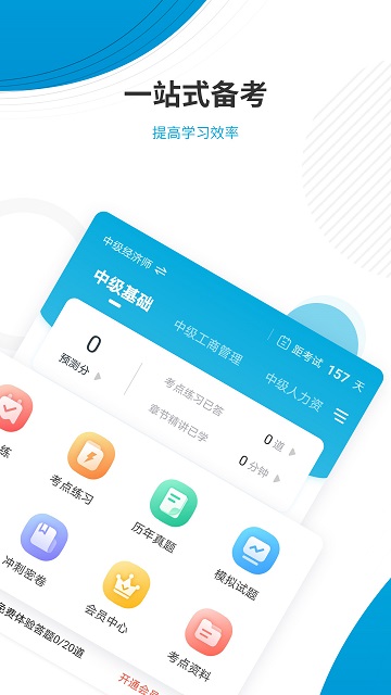 经济师准题库截图2