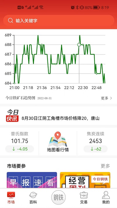 今日钢铁app截图1